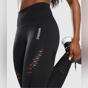 GymShark women’s black Energy Seamless leggings